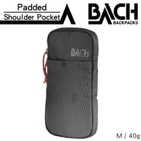 BACH Padded Shoulder Pocket 方形肩帶手機包 297075 黑色M / 城市綠洲(登山背包、登山包、後背包、巴哈包、百岳、郊山、攀登、縱走、長天數)