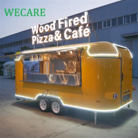 WECARE CE/VIN Valid Mobile Ice Cream Truck Coffe Shop Trailer Pizza Catering Food Truck for Sale United States
