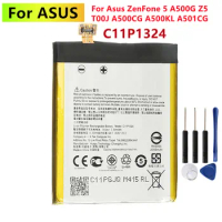 2023 original C11P1324 Battery2100mah For ASUS ZenFone 5 A500G Z5 T00J ZENFONE5 A500CG A500KL A501CG + Tools