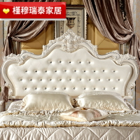 床頭歐式床頭板軟包靠背法式公主定做雙人簡約現代單買個床頭新款