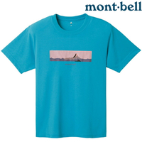 Mont-Bell Wickron 中性款 排汗衣/圓領短袖 1114562  MATTERHORN  SEBL 岩藍