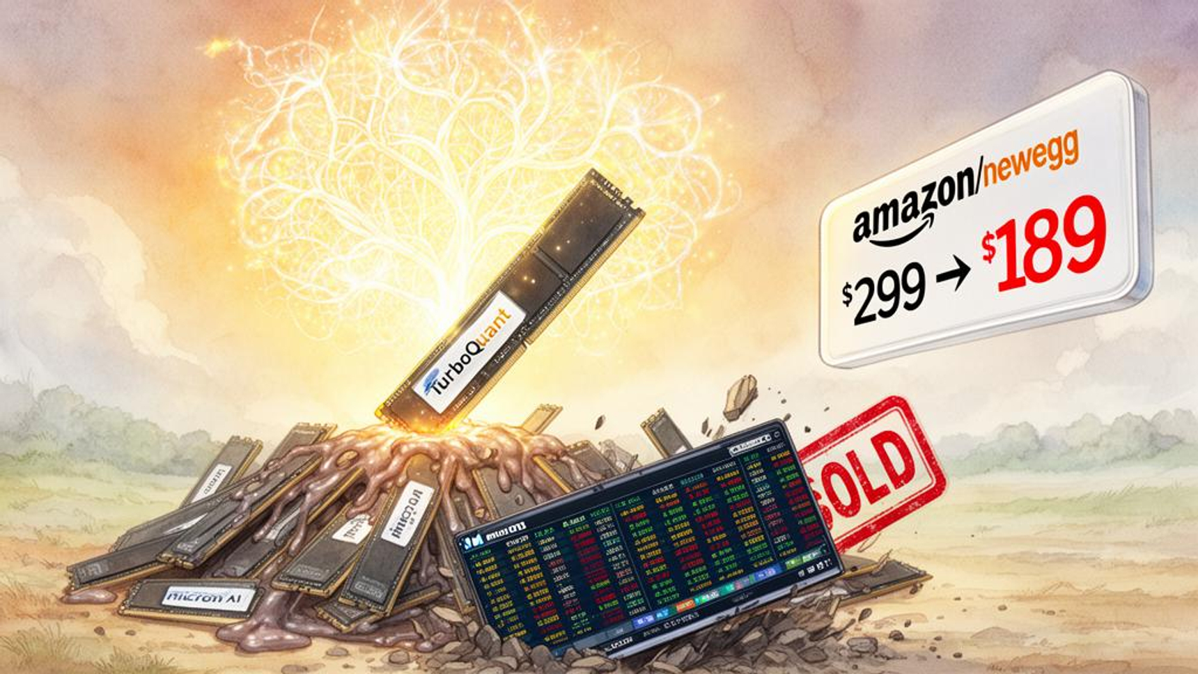 GoogleのAI技術革新が引き金に、DDR5メモリ価格が数ヶ月ぶりに大幅下落