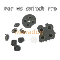 100sets ABXY Cross Button Conductive Rubber Pad for Nintendo Switch Pro Controller for NS Pro controller Silicon Button Repair