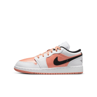 Nike Air Jordan 1 Low (GS) 大童休閒鞋-白粉-DM8960801