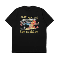 BAND - Rage Against The Machine Monk - T shirt Kaos - Cotton Combed 24s adem Kain Katun Lembut Panj