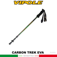 【VIPOLE 義大利 CARBON TREK Eva PLUS 登山杖《綠》】S-1610/手杖/爬山/健行杖