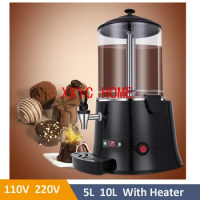 600W 10L Commercial Hot Chocolate Warmer Machine Electric Hot Drink Mixer Blender Coffee Milk Wine Tea Dispenser Machine