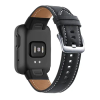 Leather Watch Strap For Xiaomi Mi Watch Lite Bracelet Leather Band for Redmi Watch 2 Lite Smart Watch POCO Strap Wrist Band