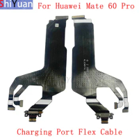 USB Charging Port Connector Board Flex Cable For Huawei Mate 60 Pro Charging Port Flex Replacement Parts