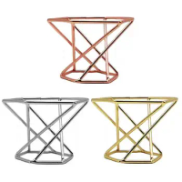 3Pcs MetalFern Plant Stand Display Stand Elegant Anti-deformed Airplant Container Pot Beautify Airplant Container Pots