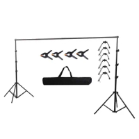 2.6 x 3m Photo Background Support System Stands Adjustable Backdrop Photograpy Backdrops for photo studio