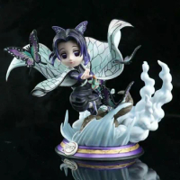 Anime Demon Slayer Butterfly Gk Statue Kochou Shinobu SD Q Ver. pvc Model Figure Toys