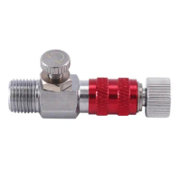 Airbrush Quick Release Air Control Fitting Adapter 1/8 Inch Threaded Hose Connection Adjustment Valve Tool SD-405R