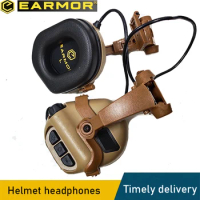 EARMOR original tactical helmet earphones M31X military shooting earmuffs electronic hearing protection earmuffs