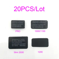 20pcs For Playstation 4 Console Label Sticker Housing Shell Sticker Lable Seals For PS4 1000 1100 1200 2000 Pro Console