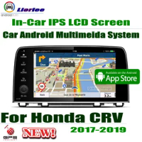 2din For Honda CRV 2017~2019 Car GPS Navigation Carplayer Android System RockChip PX5 1080P 9" HD IPS LCD Screen Radio Head Unit