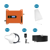 mobile signal booster Orange Mobile Signal Booster Home Signal repeater 4G Tri Band amplifier