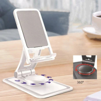 Universal Mobile Phone Stand Desktop Tablet Holder Foldable 360 Degree Rotating Bracket For IPhone IPad Xiaomi