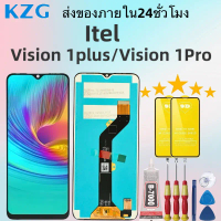 หน้าจอ LCD แบรนด์ KZG สำหรับ itel Vision 1Plus/Vision 1Pro,สามารถเลือกซื้อเฉพาะจอ,กาว หรือ ไขควงได้