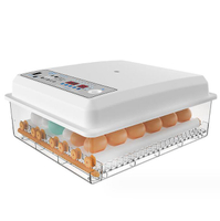 12h出貨 110V孵蛋機36枚 雙電源可接12V 自動控溫 可變容量 全自動智能家用型小雞孵化器 小型孵蛋器 雞苗孵化箱