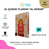Alquran Akrom Waqaf Ibtida Tadarus Ukuran B5 (Besar)