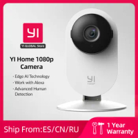 YI 1080p Wifi Camera Home Camera Smart Video Cams With Montion Detect Ip Camera Security Protection Mini Camera Pet Cat Dog Cam