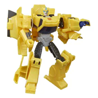 Hasbro Transformers Bumblebee Cyberverse Adventures Action Attackers Warrior Class Bumblebee Sting Shot Move 5.4-inch E4311