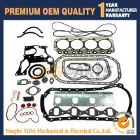 New Engine Gasket Kit For Isuzu 4JB1 4JB1T Diesel Complete Overhaul Gasket Set Bobcat 843 Excavator