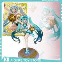 Instock Taito Fashion Vocaloid Hatsune Miku Uniform Anime Action Figure Miku Collection Model Statue Toy Kids Gifts For Kids