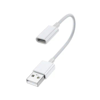 USB C Female to USB Male Adapter ,Type C to USB A Charger Cable Adapter,Compatible with iPhone 11 12 Pro Max,iPad 2018,Samsung