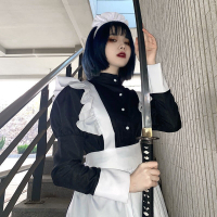 Trang Phục Hầu Gái Mặc Nam cosplay Váy Lolita Nhật Bản Dễ Thương Bộ Đồ Người Giúp Việc Anime Loli Đe