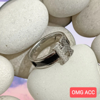 CINCIN TITANIUM WANITA/PRIA TERLARIS TERMURAH SILVER/EMAS/HITAM Elegan Stainless
