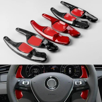 Carbon Fiber Steering Wheel Shift Paddles for VW Lamando Touran L Tiguan L B8 Magotan Teramont PHIDEON CC Car Paddle Shifter