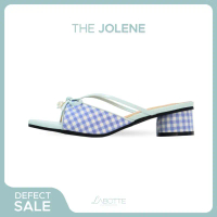 The Jolene (Defect) - Labotte.bkk ส้นสูงลายตาราง ส้นสูงลายสก็อต (809-1) คําแนะนําผลิตภัณฑ์ใหม่ของเดื