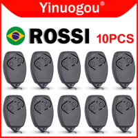 10PCS ROSSI Gate Remote Control 433MHz ROSSI Electronic Gate Control Garage Door Remote Control 433.92MHz Rolling Code Opener