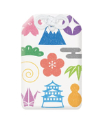 ป้ายชื่อเครื่องราง Amulet Name Holder 04 สีขาว