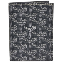 GOYARD 經典SAINT-MARC手工帆布摺疊萬用卡夾(灰色)