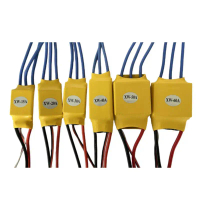 ESC มอเตอร์ไร้แปรงถ่าน, ตัวควบคุมความเร็ว 15A-30A, BEC RC, T-rex 450 V2, เหมาะสำหรับเฮลิคอปเตอร์และเ