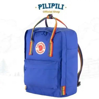 Tas Ransel Fjallraven Kanken Blue Cobalt - Rainbow Pattern Backpack