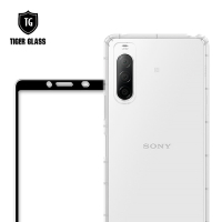 T.G  Sony Xperia 10 II 手機保護超值2件組(透明空壓殼+鋼化膜)
