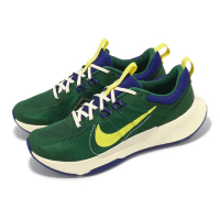 【NIKE 耐吉】越野跑鞋 Juniper Trail 2 NN 男鞋 綠 黃 透氣 抓地 耐磨 運動鞋(DM0822-301)