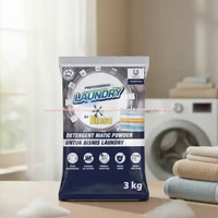 Rinso Matic 3kg Kemasan Untuk Bisnis Laundry Detergent Bubuk Laundry Kiloan 3kilo Untuk Mesin Cuci
