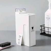 1L Wadah Botol Refill Deterjen Cair Laundry Softener White Aesthetic Estetik