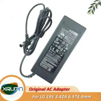 Original LCAP40 19V 3.42A 65W LCAP39 PA-1650-68 AC Adapter For LG R400 R410 S530 34UM67 M2280D M2380DF LCD Monitor Power Charger