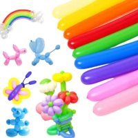 Balon Cacing / Balon Variasi / Balon Bentuk / Balon Panjang / Balon Warna Warni Ecer