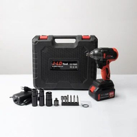 MJ JLD 13mm Mesin bor Impact baterai Brushless 350NM Impact Wrench 88VF CVT/Baut/beton/tembok/kayu b