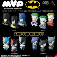 4個一組【日本正版】MVP 蝙蝠俠 造型公仔 盒玩 擺飾 小丑女 小丑 貓女 DC漫畫 - 549583