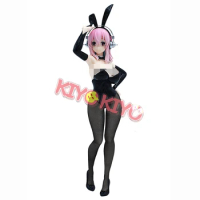 KIYO-KIYO Super Sonico Bunny Girl Jumpsuit Cosplay Costume sexy Jumpsuit Cosplay Costume Can Custom made