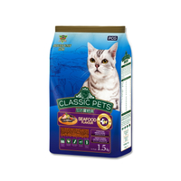 Classic Pets 加好寶乾貓糧 - 海鮮口味 1.5kg/鮪魚口味 1.5kg
