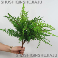 滿280元出貨 仿真花 假花 可開發票 高仿真手感綠植排草蕨類植物搭配花草客廳陽臺辦公室裝飾盆栽植物